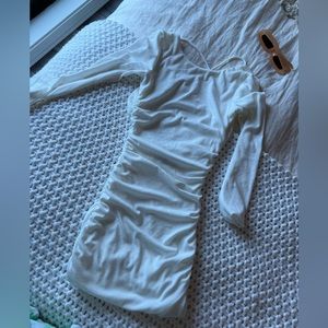 princess polly white backless dress